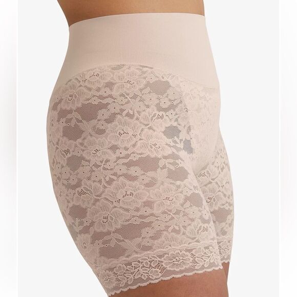 NWT Women's Tame Your Tummy Lace Shorty Shorts DMS095 - Picture 3 of 14